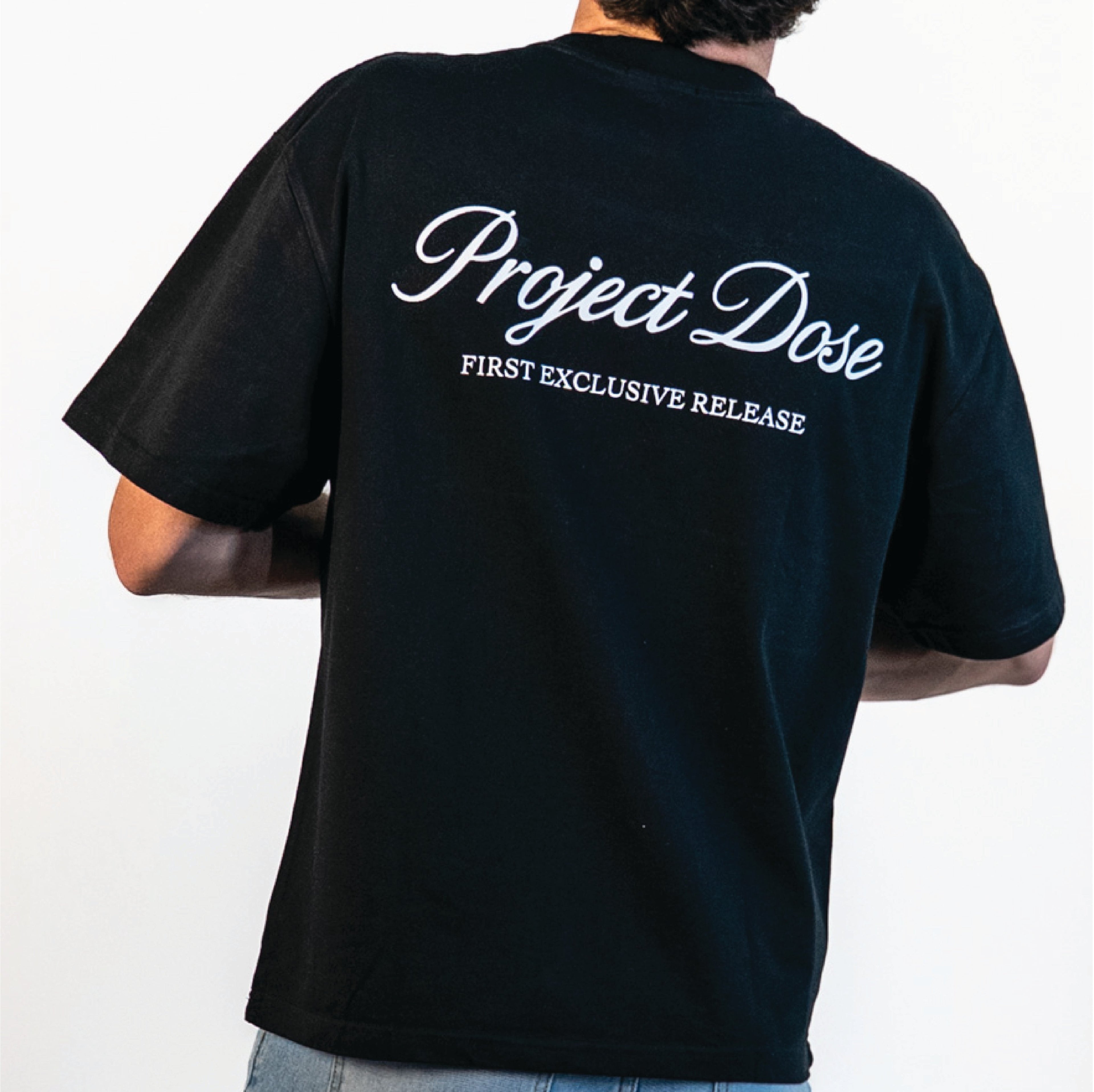 PROJECT DOSE - Black Base Tee - Back