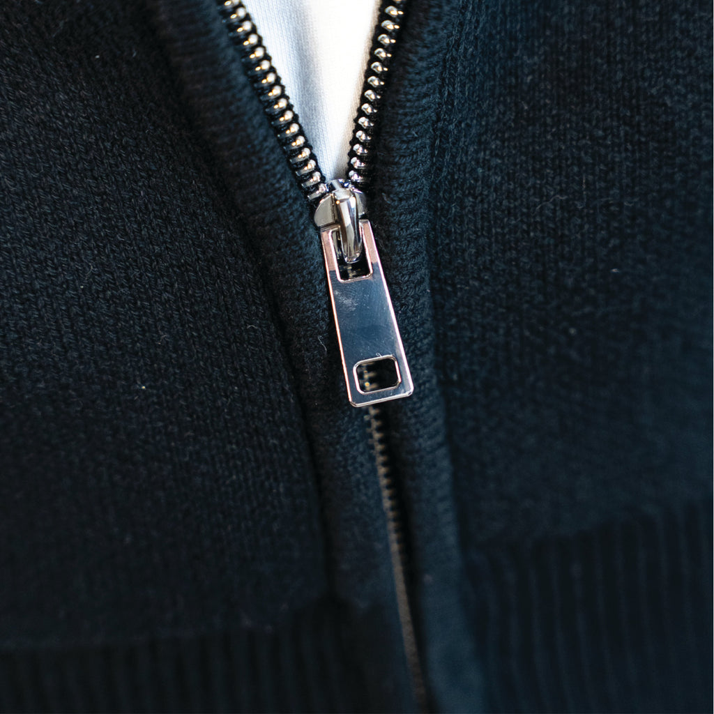 PROJECT DOSE - Knit Zip-Up - Project Dose Detail